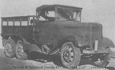 [Figure 3. Model 94 Japanese 4 x 6 truck.]